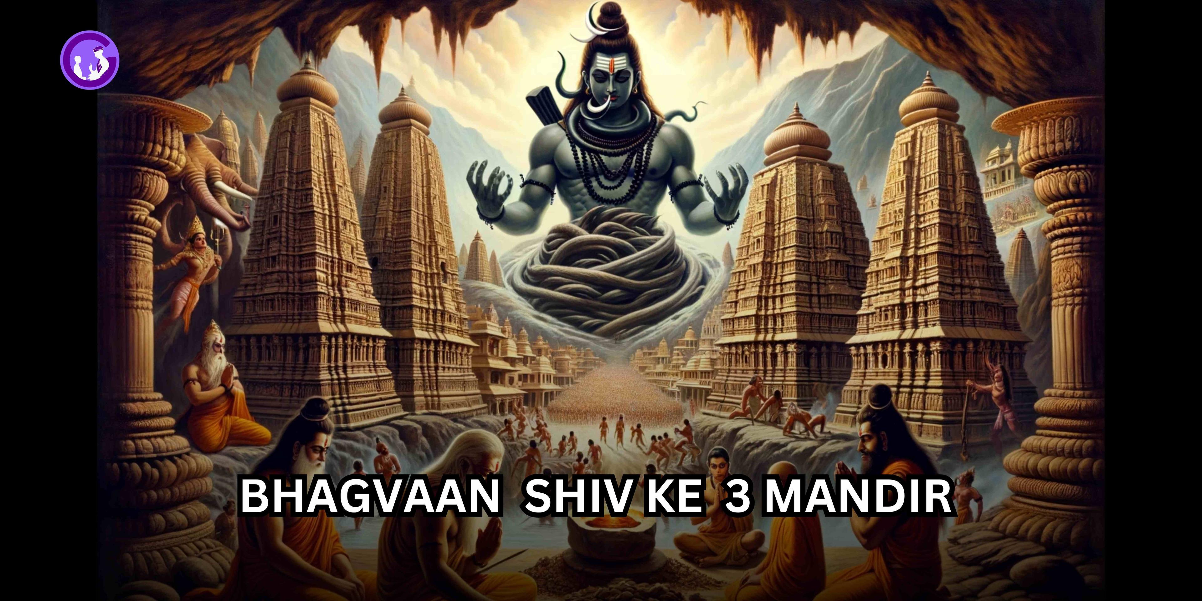 भगवान शिव के 3 रहस्यमय मंदिर और आकर्षित करने वाली कहानियाँ