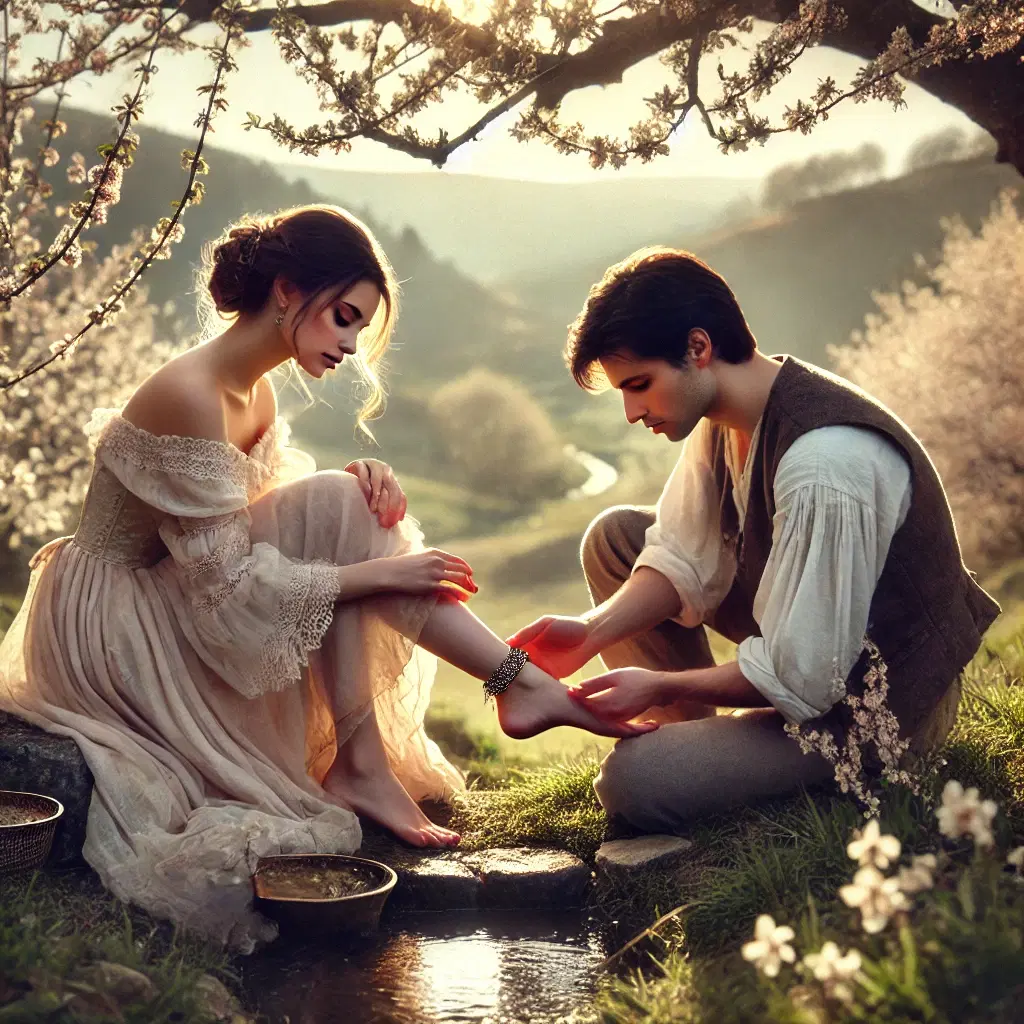 https://drive.gurucool.life/blogsImage/1721715918671.DALLÂ·E-2024-07-23-11.05.01---A-serene-and-romantic-scene-featuring-a-couple-sitting-outdoors.-The-woman-is-wearing-a-traditional,-elegant-dress,-and-the-man-is-dressed-in-simple,-.webp