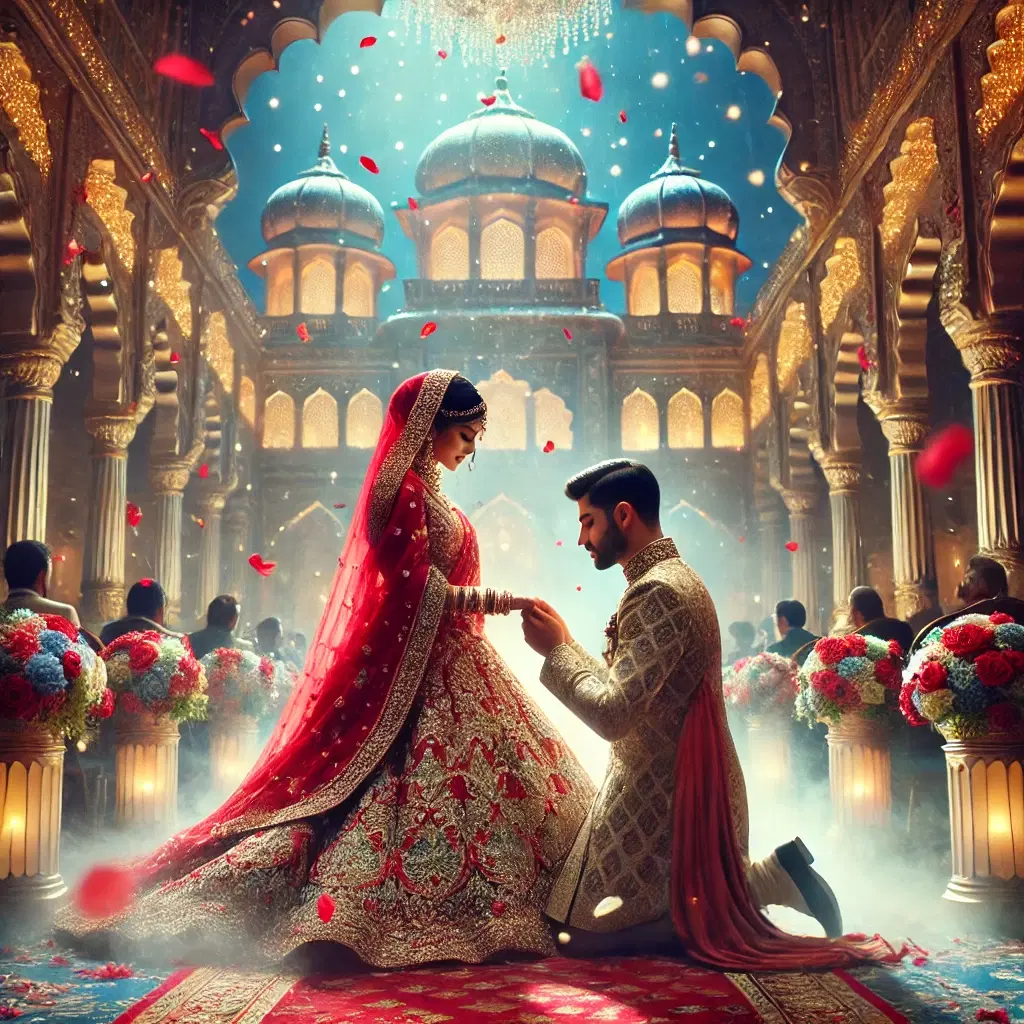 https://drive.gurucool.life/blogsImage/1721801151093.DALLÂ·E-2024-07-24-11.35.15---A-grand-wedding-ceremony-set-in-a-majestic-palace,-with-a-bride-and-groom-dressed-in-traditional-Indian-attire.-The-bride-is-wearing-a-beautiful-red-l.webp