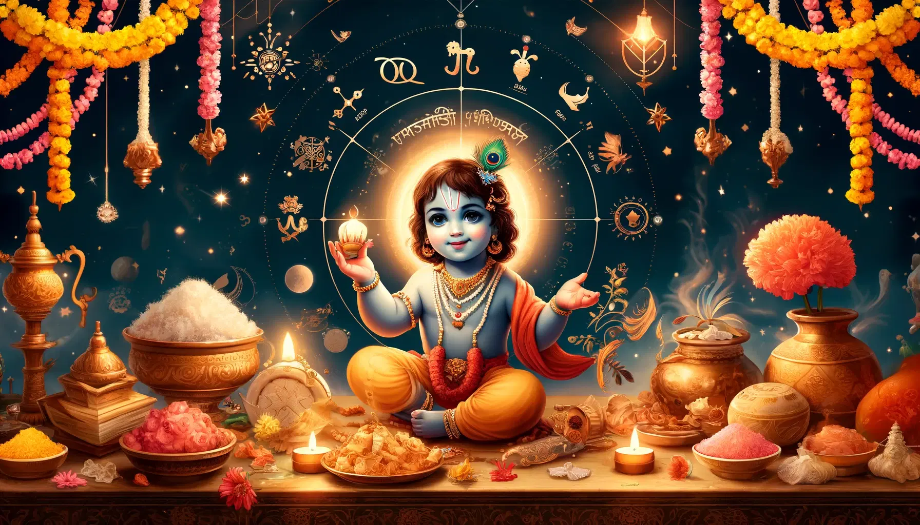 Exploring Janmashtami through the Lens of Astrology