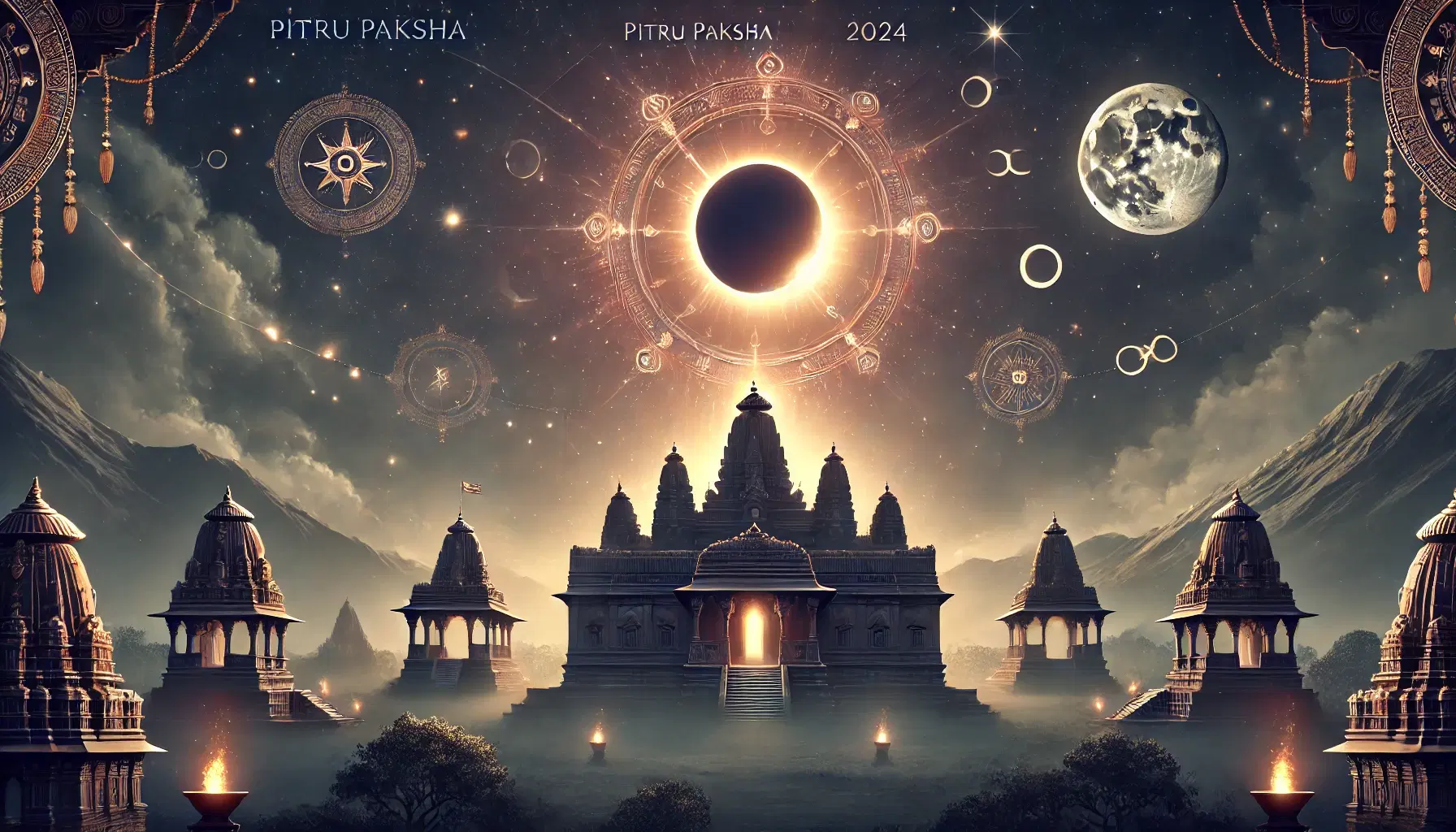 Pitru paksha 2024 surya chandra grahan zodiac signs alert