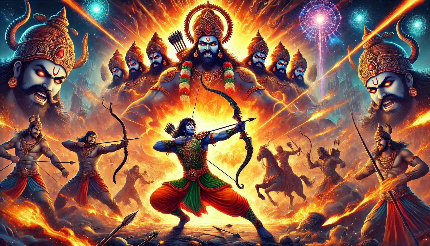 Dussehra 2024 lord rama victory over ravana battle