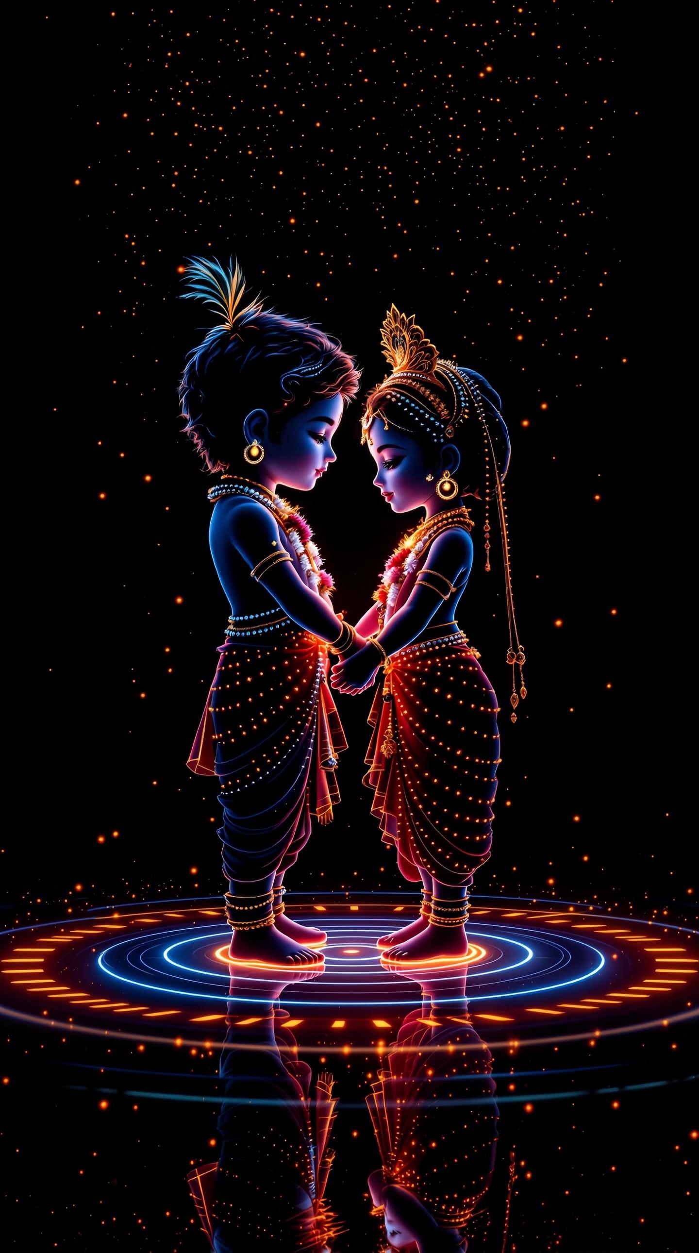 black-background-radhe-krishna-images