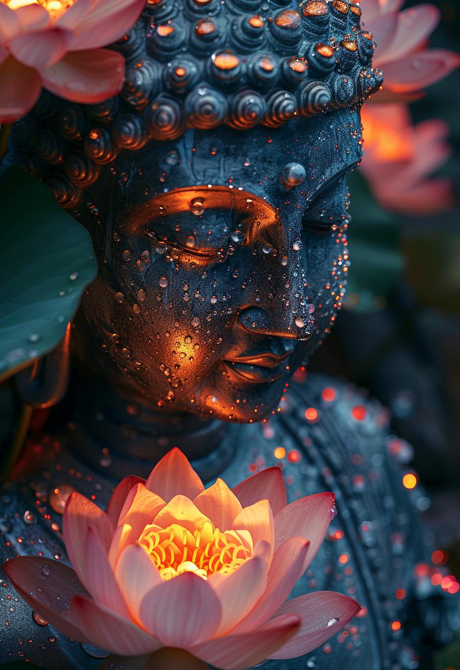 budha aesthetics art