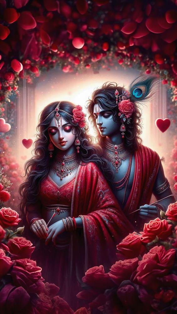 krishna love radha