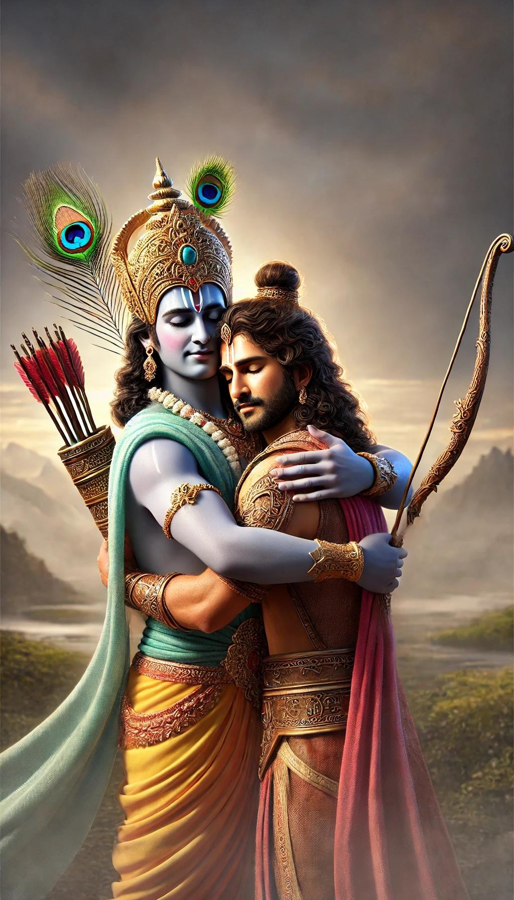 krishna-arjun-prem-