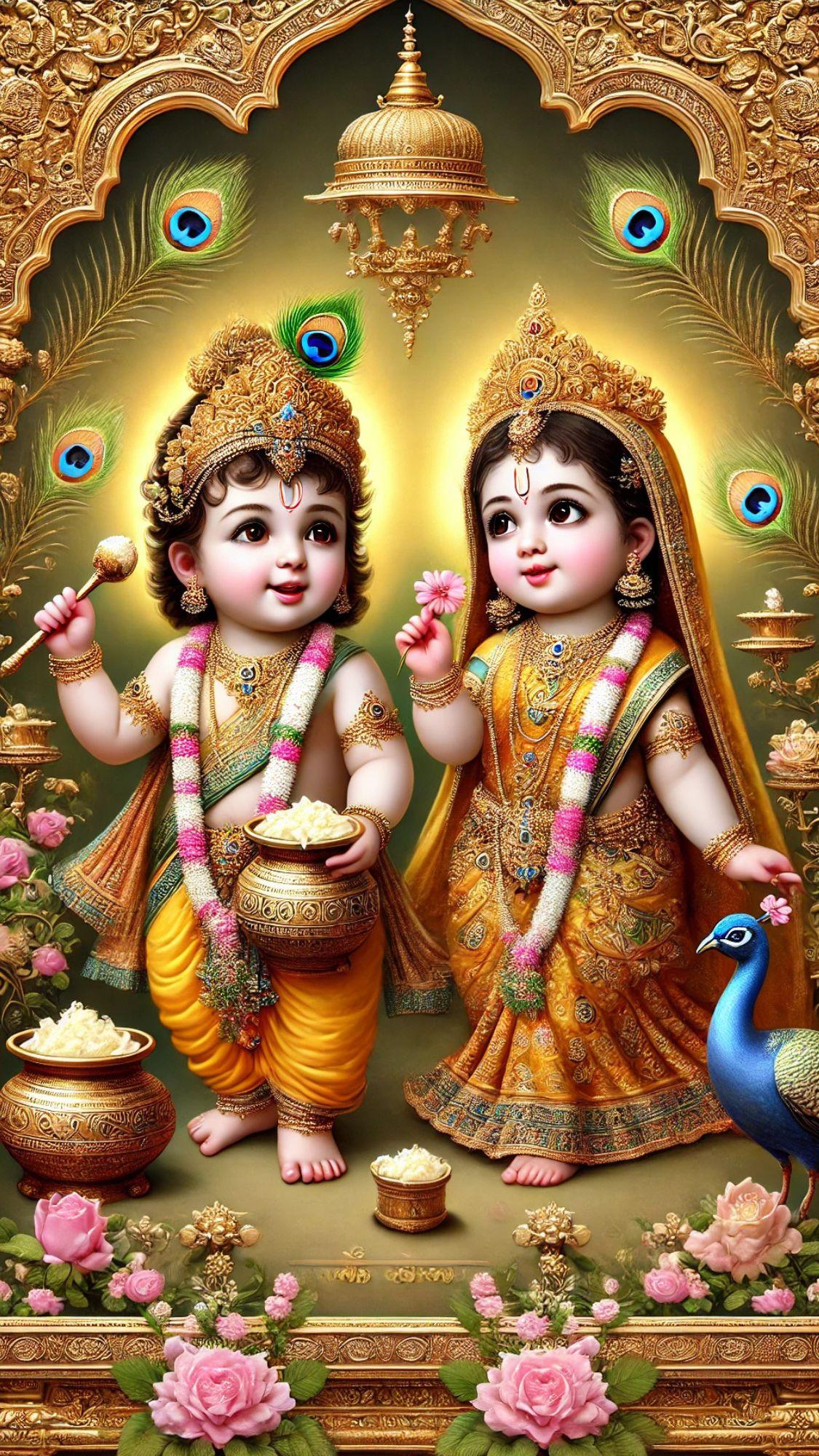 krishnradhe2025latestwallpaper