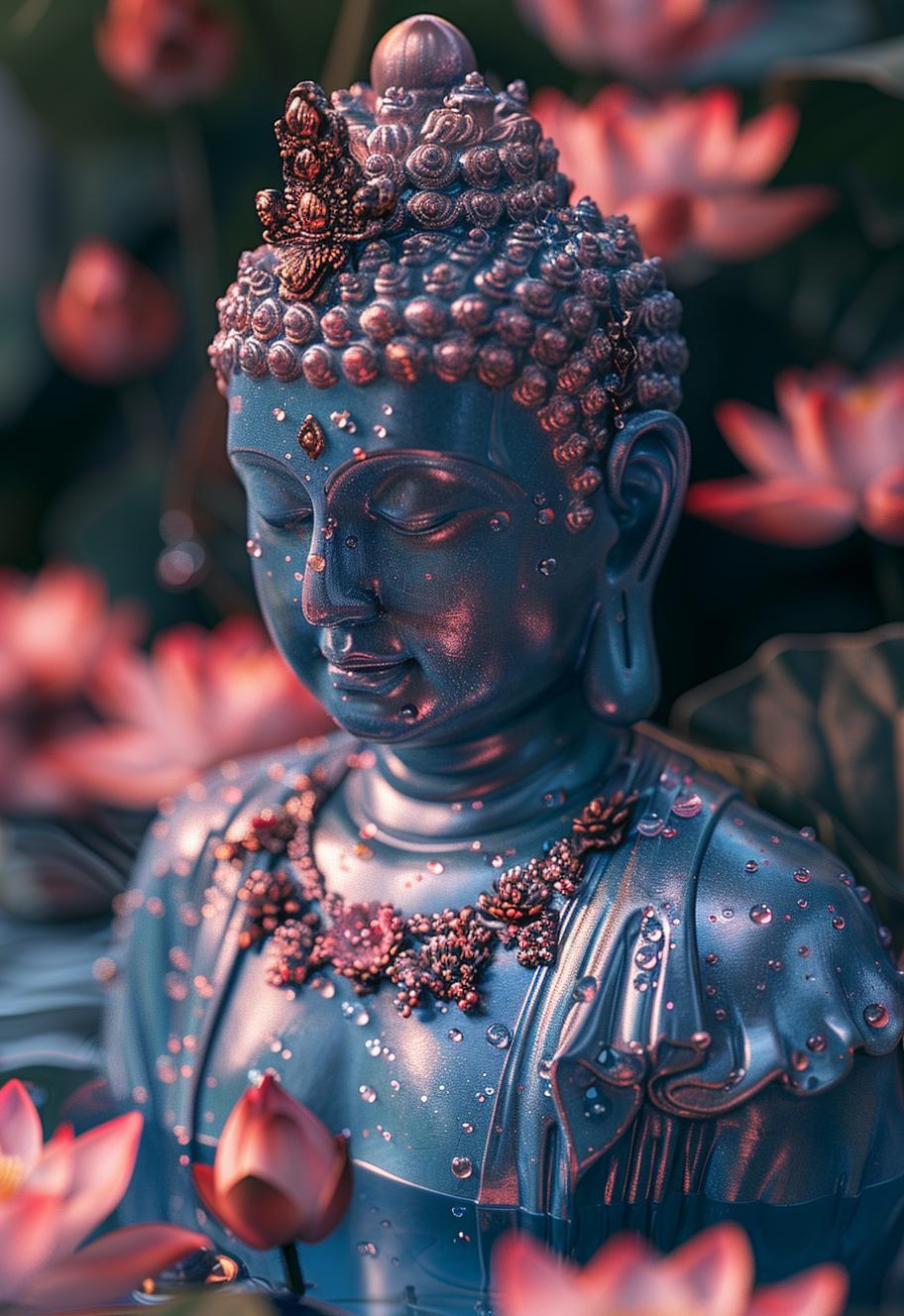 lord buddha 4k wallpaper