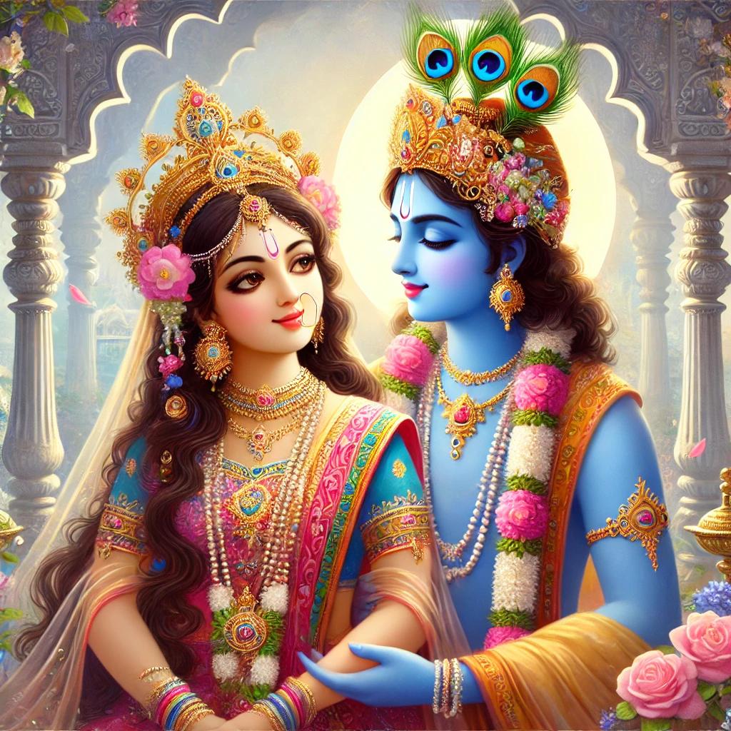 radhe krishna 4K love image