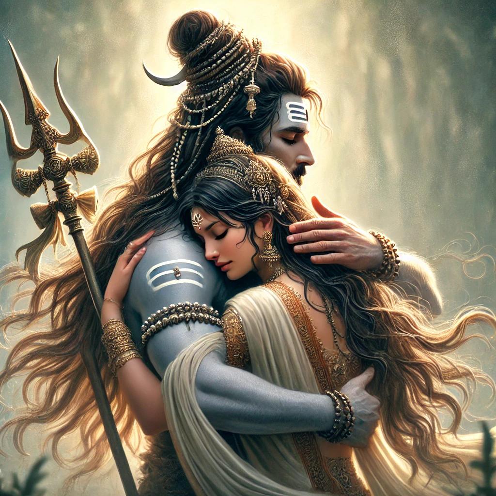 shiv-parvati-love