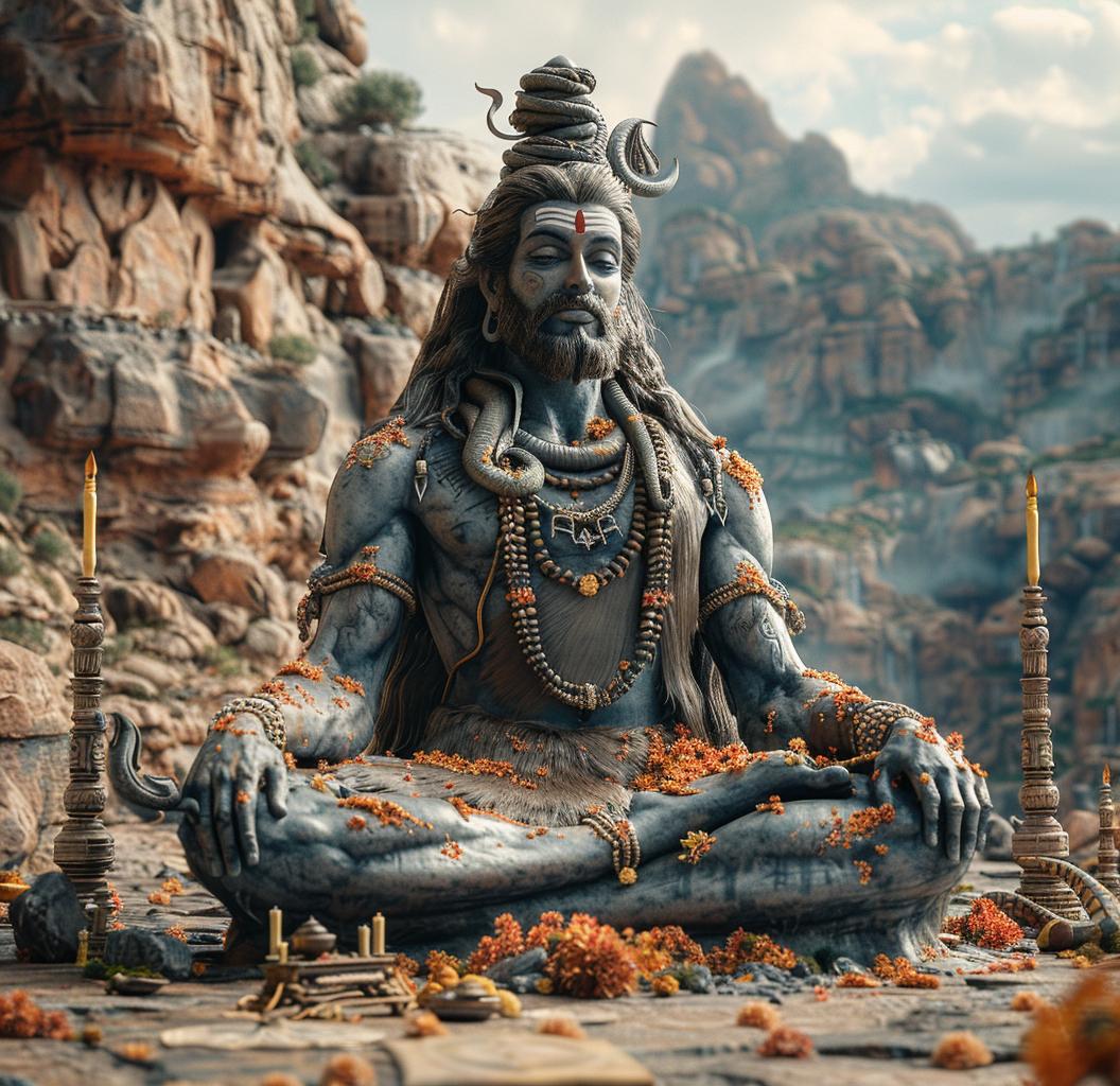 shiva dhya mudra