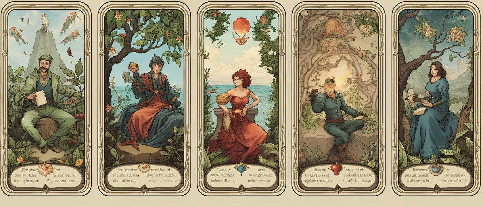 Soulmate Search Exploring Timelines with Tarot Cards